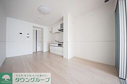 日暮里舎人ライナー 江北駅 徒歩6分の賃貸マンション 4階1DKのリビング/ダイニング