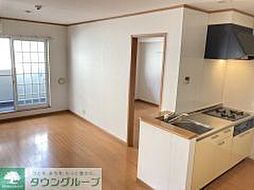 京成押上線 四ツ木駅 徒歩8分の賃貸アパート 2階2LDKのリビング/ダイニング