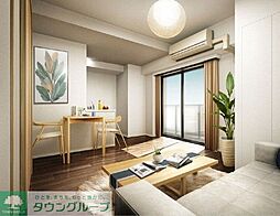 ラグゼナ北千住II 1101 11階1LDKのリビング/ダイニング