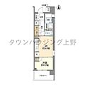 ザ・パークハウス上野池之端レジデンス6階15.8万円