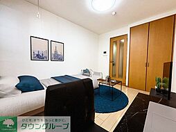 東急田園都市線 桜新町駅 徒歩8分の賃貸マンション 2階1Kのリビング/ダイニング