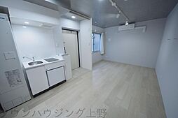 エンシス　ウエノ　サクラギ 101 1階ワンルームのリビング/ダイニング