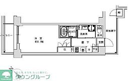 プライマル千石 1Kの間取図画像