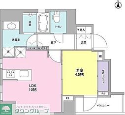 LUCULIACOURT 1LDKの間取図画像