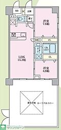 Sky Clair 2LDKの間取図画像