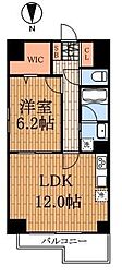 JewelAvenir 1LDKの間取図画像