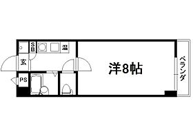 エクセラン興戸 503 ｜ 京都府京田辺市興戸和井田（賃貸マンション1K・4階・22.80㎡） その2