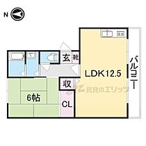 西大寺グリーンハイツ 307 ｜ 奈良県奈良市西大寺本町（賃貸マンション1LDK・3階・37.00㎡） その2