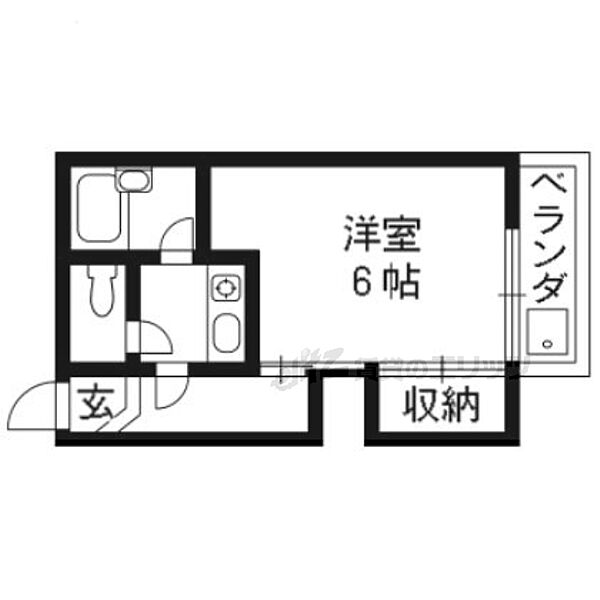 大阪府枚方市長尾家具町１丁目(賃貸アパート1K・1階・21.87㎡)の写真 その2