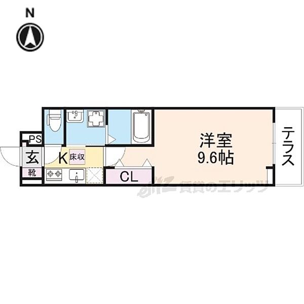 メゾン　リアリII 103｜奈良県香芝市今泉(賃貸アパート1K・1階・28.87㎡)の写真 その2