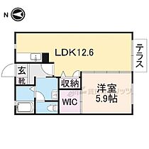 ルイ　シャトー 202 ｜ 奈良県奈良市七条１丁目（賃貸アパート1LDK・2階・44.33㎡） その2