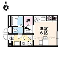 奈良県奈良市法蓮町（賃貸アパート1K・1階・19.87㎡） その2