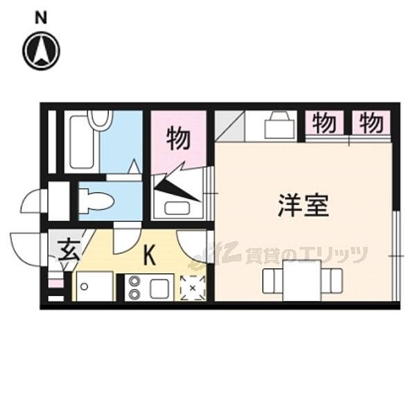 ロイヤルＳＫ指柳 104｜奈良県天理市指柳町(賃貸アパート1K・1階・21.53㎡)の写真 その2