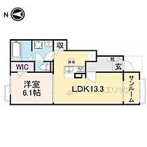 奈良県橿原市石川町（賃貸アパート1LDK・1階・50.01㎡） その2