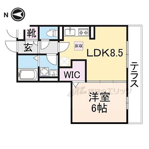 奈良県奈良市三条大路１丁目(賃貸アパート1LDK・1階・36.93㎡)の写真 その2