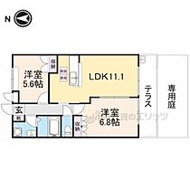 奈良県奈良市東九条町（賃貸アパート2LDK・1階・54.45㎡） その2