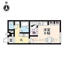 奈良県奈良市南京終町（賃貸アパート1K・1階・23.18㎡） その2