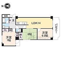 ライオンズマンション学園前201  ｜ 奈良県奈良市鶴舞西町（賃貸マンション3LDK・2階・76.61㎡） その2