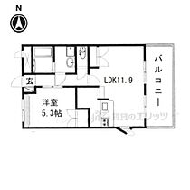 Ｍｅｒｖｅｉｌｌｅ二階堂 303 ｜ 奈良県天理市中町（賃貸マンション1LDK・3階・41.04㎡） その2