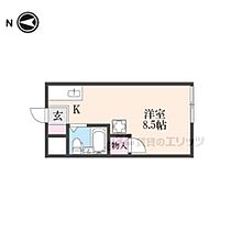 吉田ハイツ 201 ｜ 奈良県奈良市七条１丁目（賃貸アパート1R・2階・17.20㎡） その2