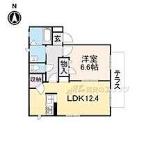 奈良県奈良市杏町（賃貸アパート1LDK・1階・46.90㎡） その2