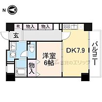 奈良県奈良市芝辻町４丁目（賃貸マンション1LDK・4階・44.13㎡） その2