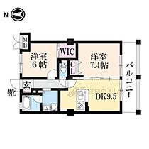 奈良県生駒市鹿畑町（賃貸マンション1LDK・2階・54.65㎡） その2