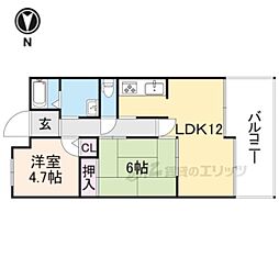近鉄天理線 二階堂駅 徒歩18分