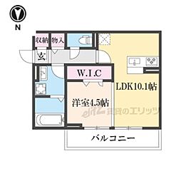JR桜井線 京終駅 徒歩25分の賃貸アパート