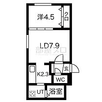 北海道札幌市豊平区平岸三条１２丁目（賃貸マンション1LDK・3階・34.15㎡） その2