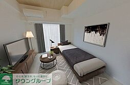 レジディア広尾II 402 4階1Kのリビング/ダイニング