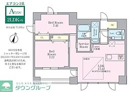 間取図画像 2SLDK
