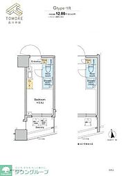 間取図画像 ワンルーム