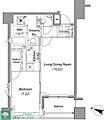 パークハビオ赤坂氷川町7階26.6万円