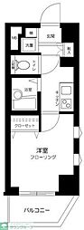 メインステージ恵比寿東 1Kの間取図画像