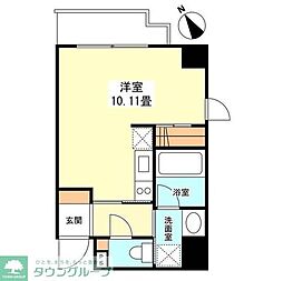 サンクレスト弐番館 ワンルームの間取図画像