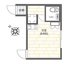 東京都豊島区池袋4丁目（賃貸アパート1R・2階・16.19㎡） その2