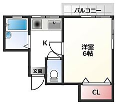 東京都北区岸町2丁目（賃貸アパート1K・2階・20.79㎡） その2