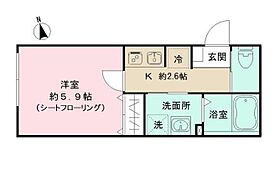 東京都板橋区前野町2丁目（賃貸アパート1K・1階・22.05㎡） その2