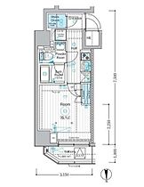 埼玉県川口市並木3丁目（賃貸マンション1K・4階・22.48㎡） その2