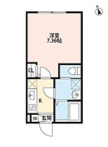 埼玉県蕨市塚越3丁目（賃貸アパート1K・3階・23.05㎡） その2