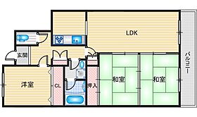 ルプルニエ  ｜ 大阪府茨木市耳原1丁目（賃貸マンション3LDK・4階・70.00㎡） その2