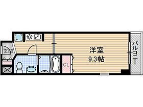 大阪府茨木市沢良宜西1丁目（賃貸マンション1K・3階・26.48㎡） その2