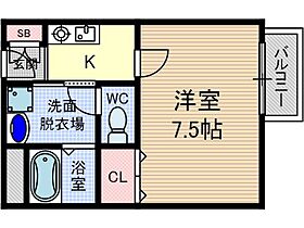 アンプルール茨木  ｜ 大阪府茨木市豊原町（賃貸マンション1K・2階・24.84㎡） その2