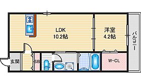 アルシエラ  ｜ 大阪府茨木市西河原2丁目（賃貸マンション1LDK・2階・36.49㎡） その2