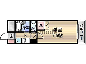 光寿ビル  ｜ 大阪府茨木市南春日丘1丁目（賃貸マンション1K・6階・22.40㎡） その2