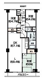 間取図画像 3LDK