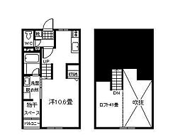 HIDAMARI ワンルームの間取図画像