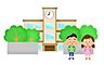 周辺：岡山市立御野小学校 730m