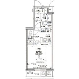 ディアレイシャス大須赤門通本町 1Kの間取図画像